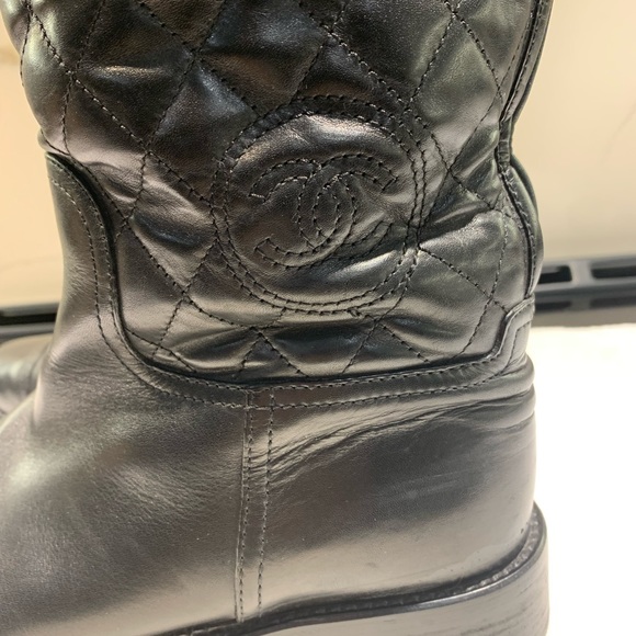 Chanel riders boots size 39.5 - Picture 2 of 16